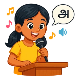 Enter Tamil learning content illustration