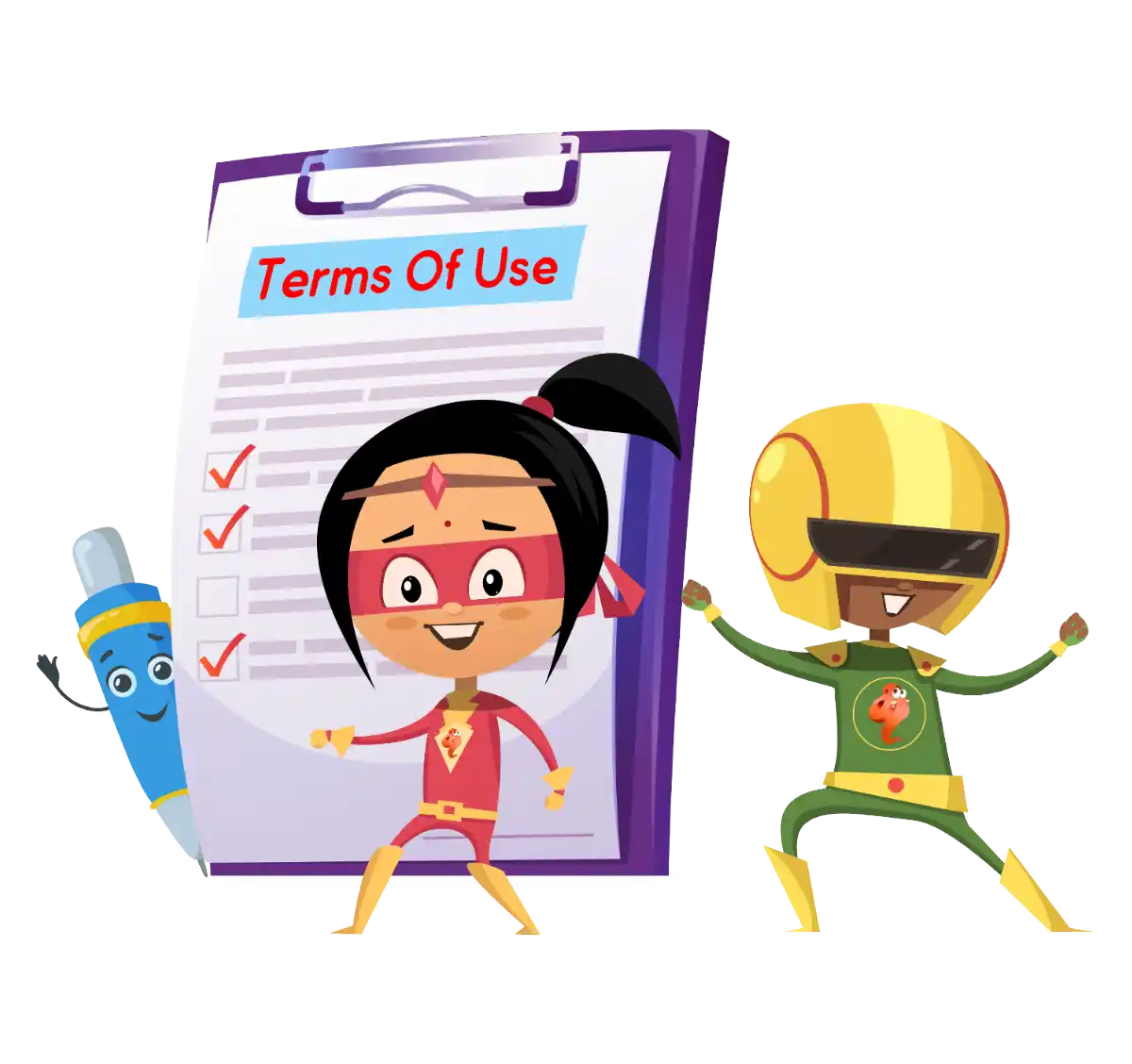 Terms of use illustration